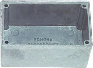 POMONA ELECTRONICS 2417 Electrical Box, Shielded Box Type, Aluminum,