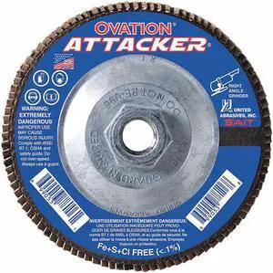 UNITED ABRASIVES/SAIT 76318 SAIT 76318 Ovation Attacker High Density Fiberglass