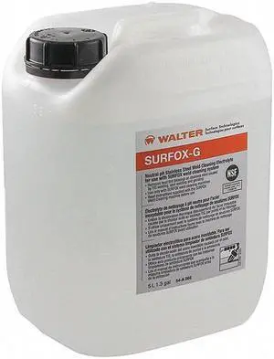 SURFOX 54A066 Weld Cleaning Solution,1.3 gal.