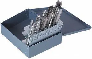 Greenfield Threading Multi Size Tap Set,10pc,NC, NF  330082
