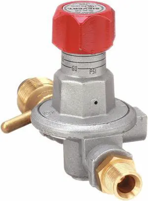 SIEVERT 3061-23 Adjustable Regulator,15 to 60 psi
