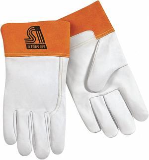 STEINER 0228-L Welding Gloves, Wing Thumb, L, 1 PR