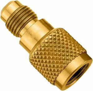 JB INDUSTRIES LC-4 Liquid Charging Adapter,1/4 In MxF,0 Deg