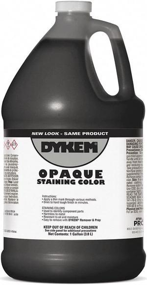 DYKEM 81724 Opaque Staining Color,Gallon,Black