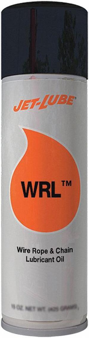 Chain and Wire Rope Lubricant,  12 oz.,  Aerosol Can,  Petroleum,  Amber