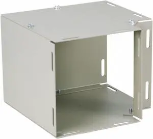 WIEGMANN L040490 Wireway 90 Degree Elbow, 1 Type, NEMA 1 Rating, Steel, Powder