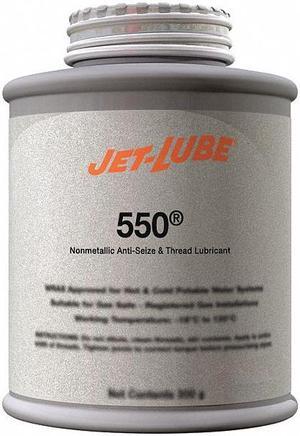 JET-LUBE 15502 Anti Seize Compound,Nonmetallic,8 oz.