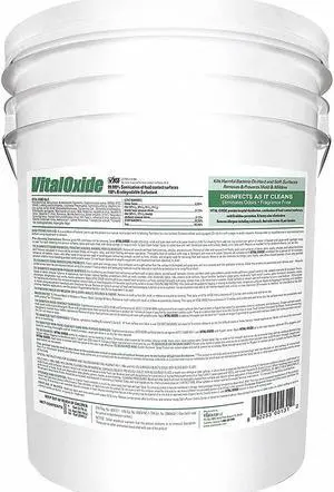 Vital Oxide Mold Mildew Remover,Unscented,5 gal.  82245