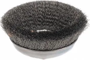 WEILER 93401 Crimped Wire Cup Wire Brush, 6", 0.014"