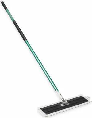 3M 55593 Flat Mop Kit, Quick Change Connection, Cut-End, Green/Black,