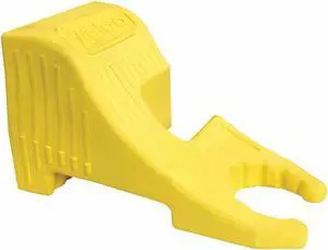 Tolco Door Wedge,Yellow,4 in L,PK 6  800090