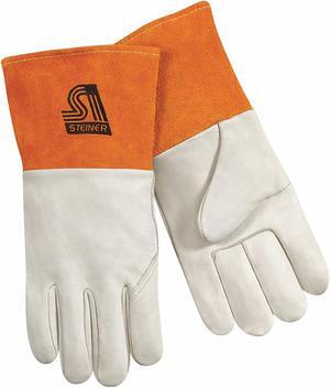 STEINER INDUSTRIES 0217-S Welding Gloves,MIG/TIG Application,PR