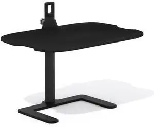Safco Laptop Stand 15" Height Adj Range 27"x18"x21-1/2" BK 2180BL