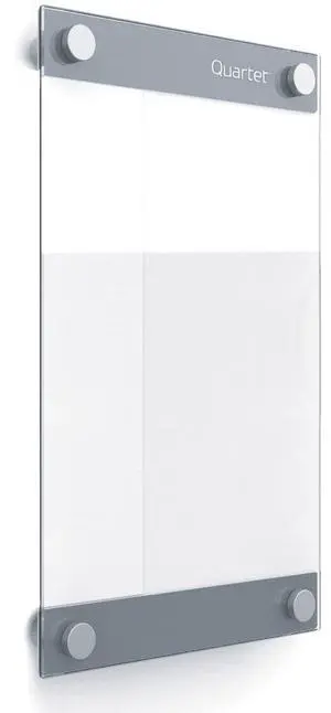 Quartet Quartet Infinity Customizable Magnetic Glass Dry-Erase Board, 11 x 17 -