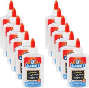Elmer's E305BD Washable Clear School Glue, 12 / Bundle