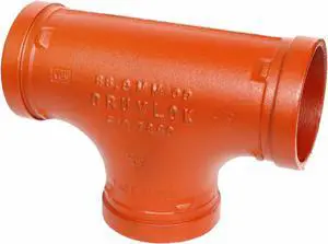ZORO SELECT 0390016822 Tee,2-1/2",Iron,1000 psi