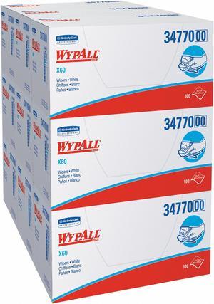 Wypall Dry Wipe,11" x 23",White,PK9  34770