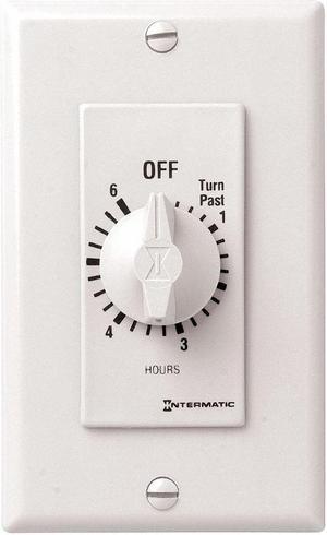 Intermatic Timer,Spring Wound,6 Hr,SPST  FD6HW