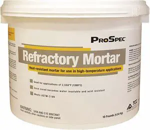 PROSPEC 120913 10 lb. Refractory Mortar