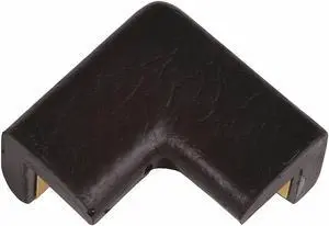 KNUFFI 60-6785 Corner Guard,Rounded,Black