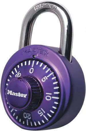 MASTER LOCK 1526D Combination Padlock,Number of Dials 1