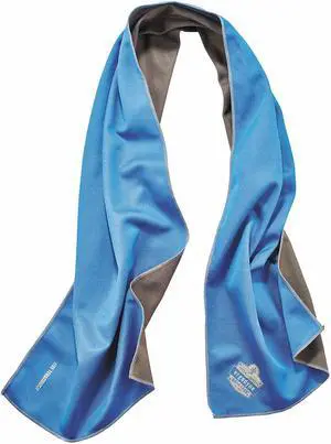 ERGODYNE 6602MF Cooling Towel,Bl,40-7/8in.L x 9-3/4in.W