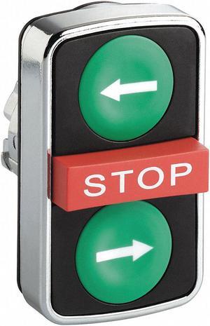 SCHNEIDER ELECTRIC ZB4BA73133 Non-Illuminated Multihead Operator, 22 mm,
