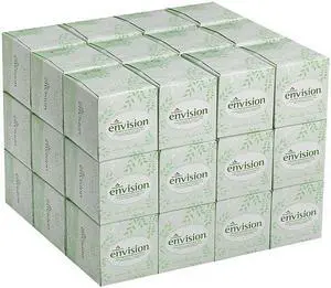GEORGIA-PACIFIC 47510 Envision 2 Ply Facial Tissue, 85 Sheets, 36 PK