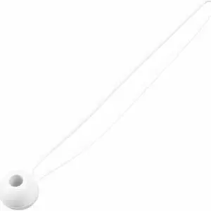 THE BETTER BUNGEE BBB9W Bungee Ball,9" L,White,PK4