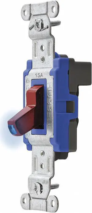 HUBBELL WIRING DEVICE-KELLEMS SNAP1201ILRNA Illuminated Wall