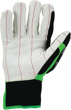 IRONCLAD KCCP-04-L Impact Resistant Gloves,Green,L,PR