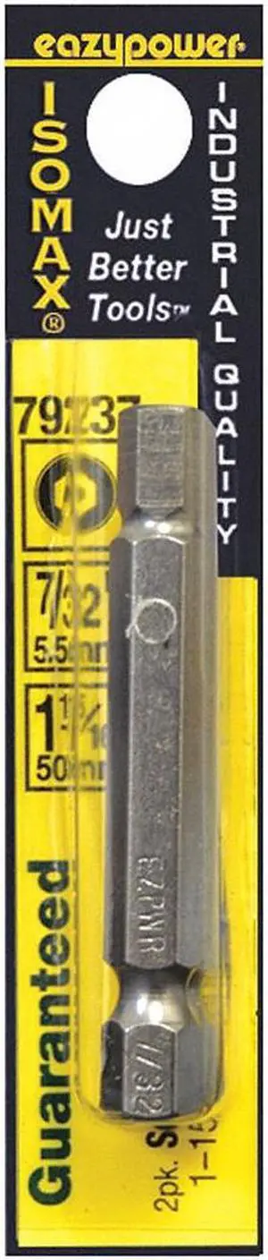 ZORO SELECT 79237 Torsion Bit,SAE,7/32",PK2