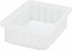 Quantum Storage DG91035CL Dividable Grid Container Clear