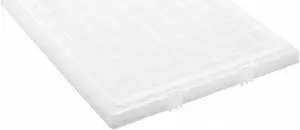 QUANTUM STORAGE SYSTEMS LID191CL Lid,17" H Outside,Clear,PK6