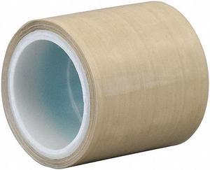 3M 5498 Film Tape,PTFE,Brown,3/4In x 5Yd