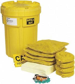 SPILLTECH SPKHZ-30 Spill Kit, 23 gal Volume Absorbed per Kit, 30 gal Capacity,
