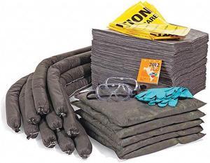 SPILLTECH RSPKU-55 Spill Kit Refill, 52 gal Volume Absorbed per Kit, 55 gal