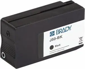 BRADY J50-BK Ink Cartridge,New,Black