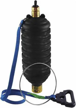 SAFE-T-SEAL TP58 Test Plug,Rubber,Pneumatic,5" to 8" Size