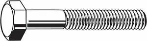 ZORO SELECT N04360.050.0125 Grade 8, 1/2"-20 Hex Head Cap Screw, Zinc Yellow