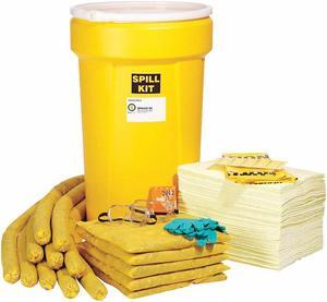 SPILLTECH SPKHZ-55 Spill Kit, 49 gal Volume Absorbed per Kit, 55 gal Capacity,