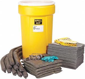 SPILLTECH SPKU-55 Spill Kit, 52 Gallon Volume Absorbed per Kit, 55 Gallon