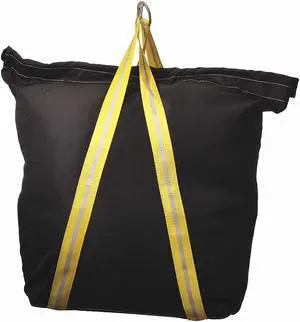 SHOPTOUGH 228338 Transport Bags, 1,000 den, Black, Fold-Over