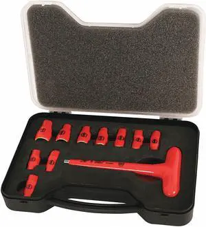 Wiha Tools Skt Wrch St, Chrm, 6Pt, 3/16 - 9/16 in  31394