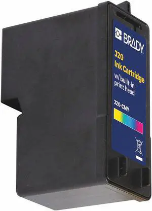 BRADY J20-CMY Ink Cartridge Replacement,For J2000