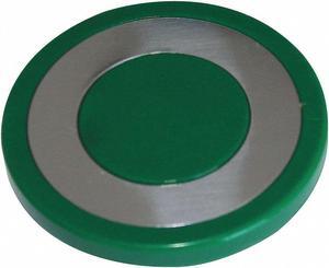 EATON 10250TB61 Mushroom Head,30mm,Green,Plastic