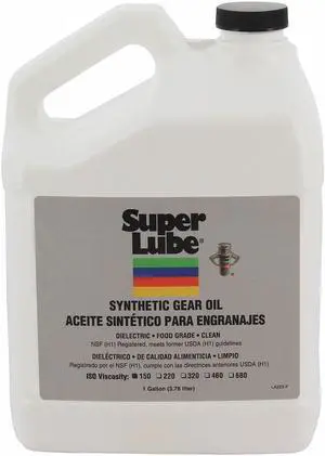 SUPER LUBE 54101 1 gal. Gear Oil Bottle, 150 ISO Viscosity, 85W SAE,