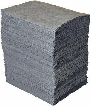 BRADY GP200 Sorbent Pad, Universal, 44 gal Vol Absorbed per Pkg, 15 in x 19 in,