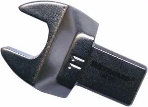 WESTWARD 19ZC67 Torque Wrench Head,Open End,11mm