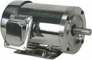 DAYTON 4GPT2 Washdown Mtr,3 Ph,TEFC,1-1/2 HP,1750 rpm